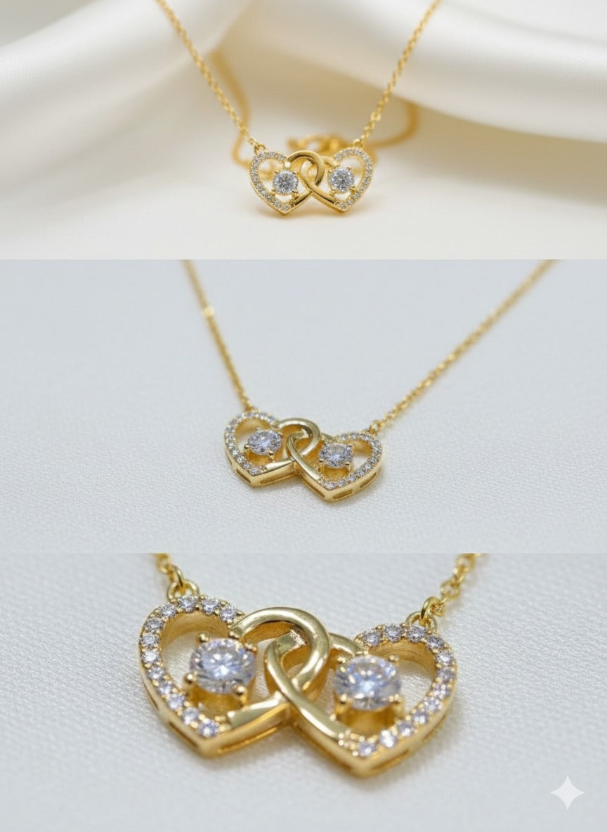 Luxury Preserved Rose Gift Box with Heart Necklace – Perfect Romantic Gift